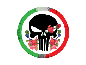 Mexican Punisher logo design by il-in