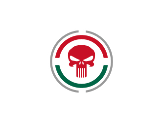 Mexican Punisher logo design by GETT