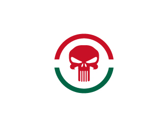 Mexican Punisher logo design by GETT