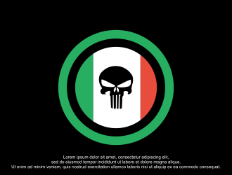 Mexican Punisher logo design by bebekkwek