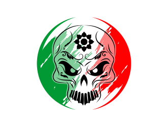 Mexican Punisher logo design by ekitessar