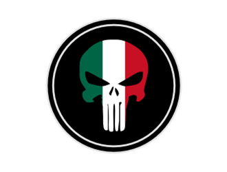 Mexican Punisher logo design by sheilavalencia