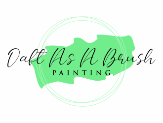 Daft As A Brush Painting logo design by hopee