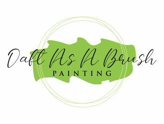 Daft As A Brush Painting logo design by hopee