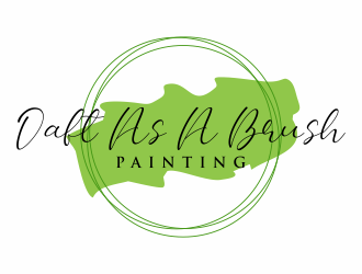 Daft As A Brush Painting logo design by hopee