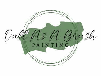 Daft As A Brush Painting logo design by hopee