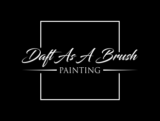 Daft As A Brush Painting logo design by qqdesigns