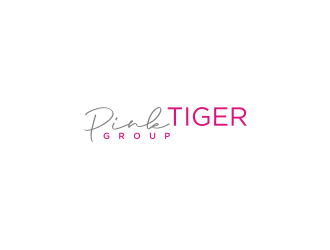 Pink Tiger Group logo design by Artomoro