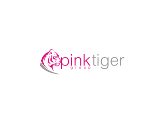 Pink Tiger Group logo design by Artomoro