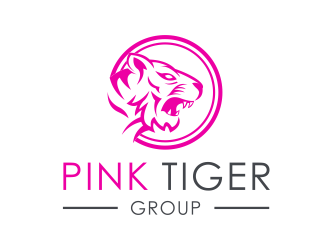 Pink Tiger Group logo design by GassPoll