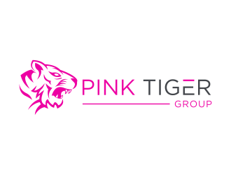 Pink Tiger Group logo design by GassPoll