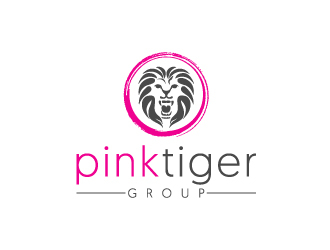 Pink Tiger Group logo design by abss