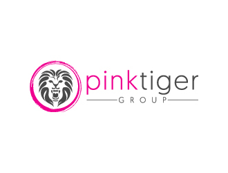 Pink Tiger Group logo design by abss