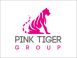 Pink Tiger Group logo design by niichan12