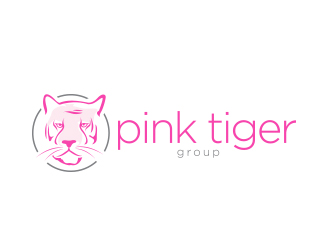 Pink Tiger Group logo design by AB212