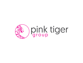 Pink Tiger Group logo design by oke2angconcept