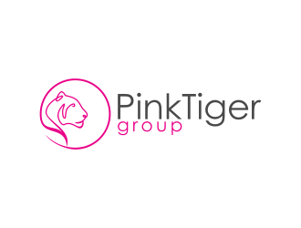 Pink Tiger Group logo design by almaula