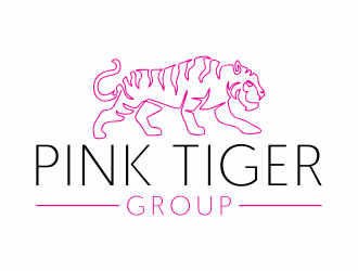 Pink Tiger Group logo design by Franky.