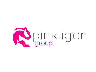 Pink Tiger Group logo design by fawadyk