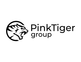 Pink Tiger Group logo design by Galfine