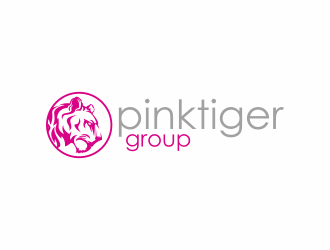 Pink Tiger Group logo design by InitialD