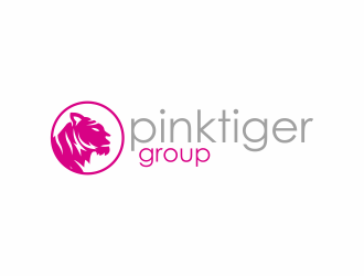 Pink Tiger Group logo design by InitialD