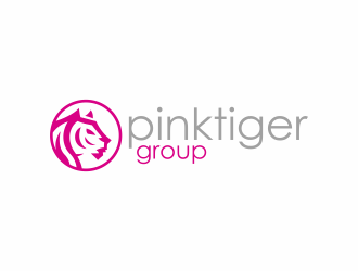 Pink Tiger Group logo design by InitialD