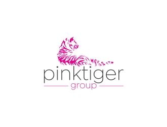 Pink Tiger Group logo design by achang