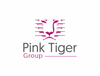 Pink Tiger Group logo design by zegeningen