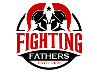 Fighting Fathers logo design by DreamLogoDesign