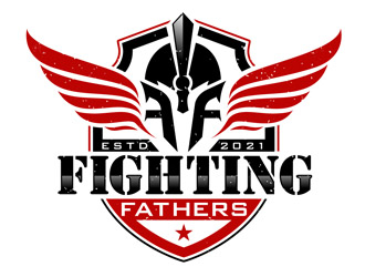 Fighting Fathers logo design by DreamLogoDesign