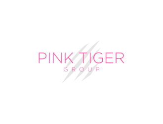 Pink Tiger Group logo design by luckyprasetyo