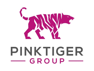 Pink Tiger Group logo design by barley