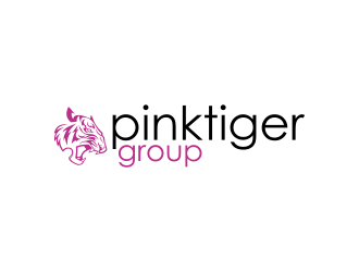 Pink Tiger Group logo design by Kruger