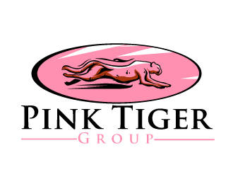 Pink Tiger Group logo design by ElonStark