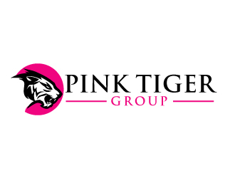 Pink Tiger Group logo design by ElonStark