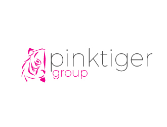 Pink Tiger Group logo design by fawadyk