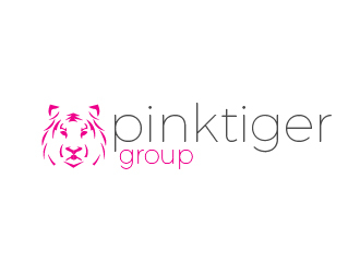 Pink Tiger Group logo design by fawadyk