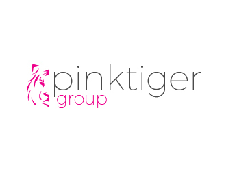 Pink Tiger Group logo design by fawadyk