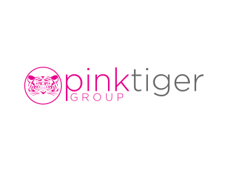 Pink Tiger Group logo design by ndndn