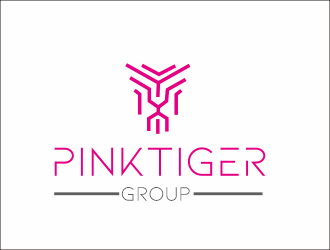 Pink Tiger Group logo design by niichan12