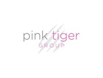 Pink Tiger Group logo design by luckyprasetyo