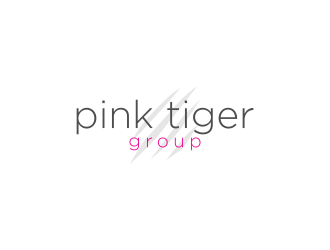 Pink Tiger Group logo design by luckyprasetyo