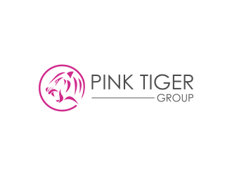 Pink Tiger Group logo design by lintinganarto