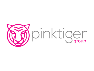 Pink Tiger Group logo design by kunejo