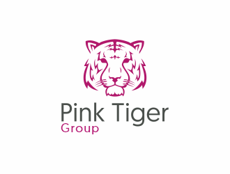 Pink Tiger Group logo design by zegeningen