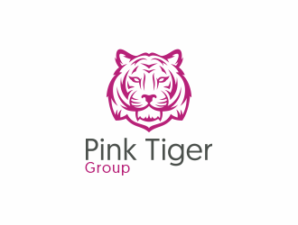 Pink Tiger Group logo design by zegeningen