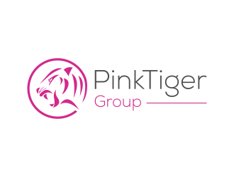 Pink Tiger Group logo design by lintinganarto