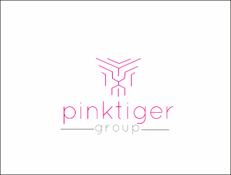 Pink Tiger Group logo design by niichan12