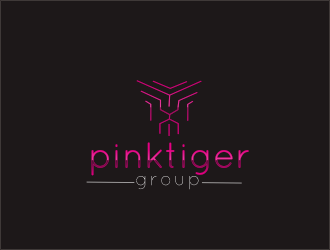 Pink Tiger Group logo design by niichan12